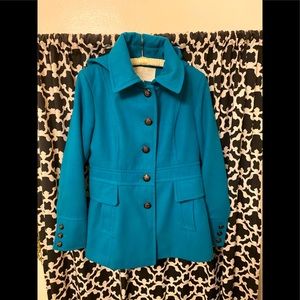 Jessica Simpson Turquoise Coat (Large)